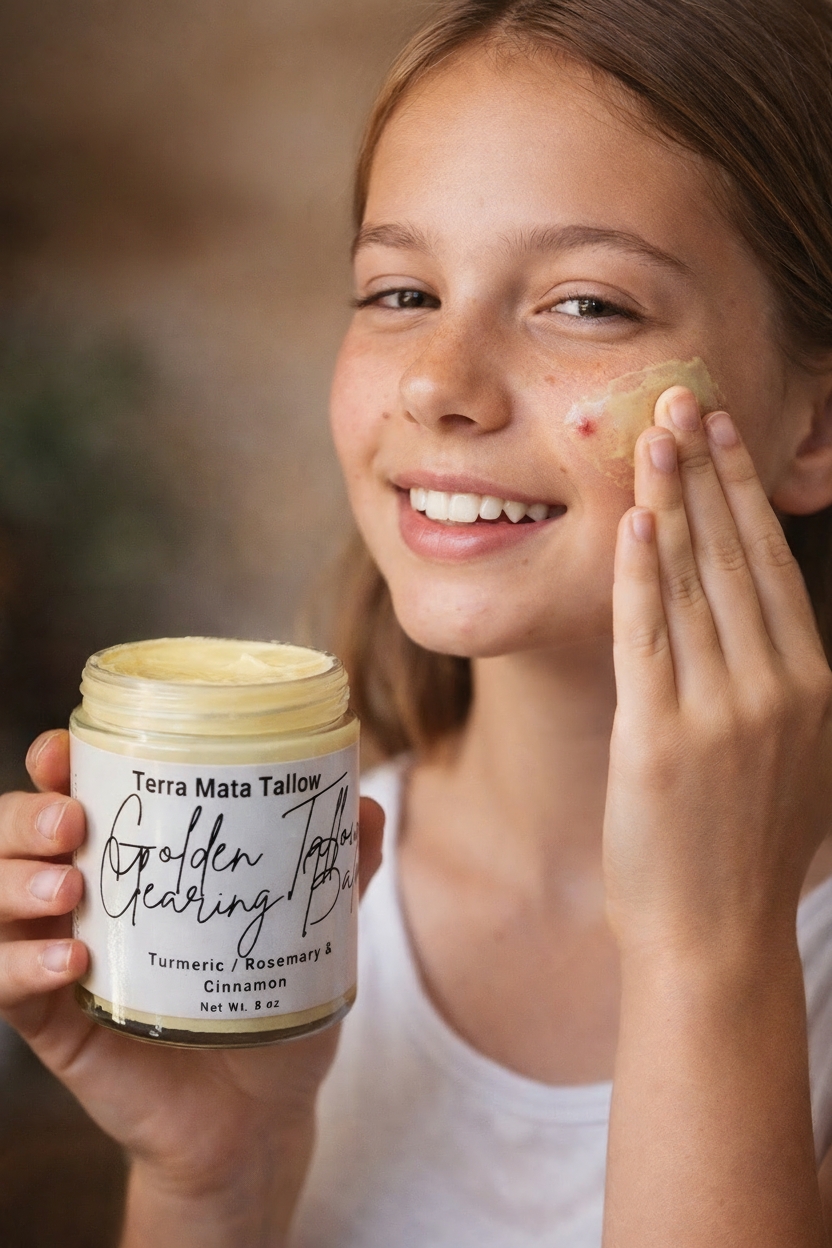 Golden Clearing Balm - Label Visible