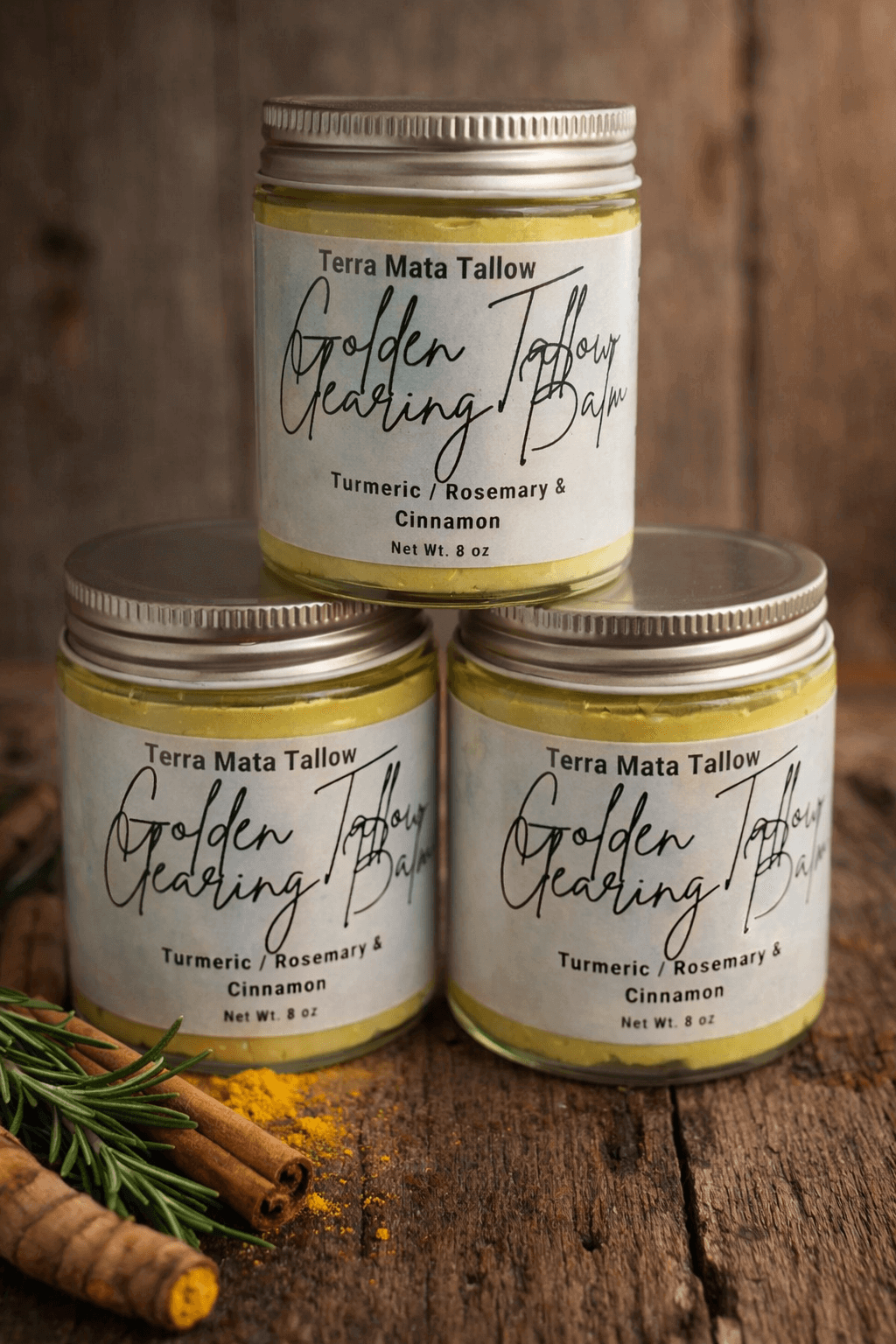 Golden Tallow Balm - Deeply Nourishing Turmeric Formula – Terra