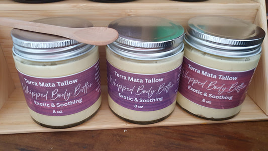 terra mata tallow whipped body butter
