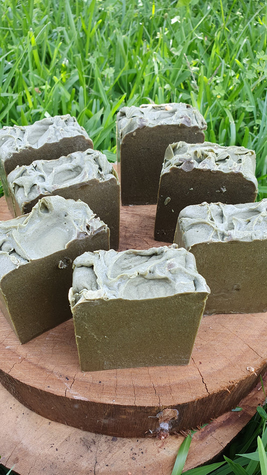 Matcha & Fermented Chlorella Detox Soap