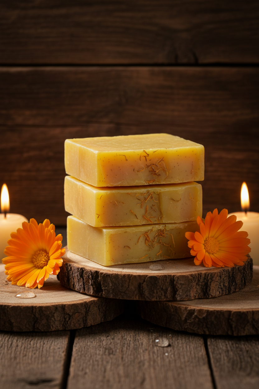 Calendula Soap - Rustic Retry