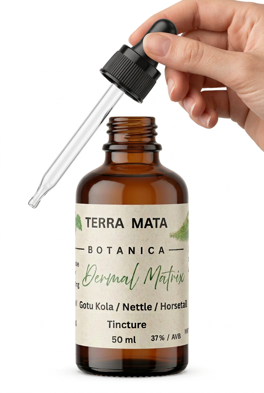 terra mata botanica gotu kola , nettle, horsetail tincture