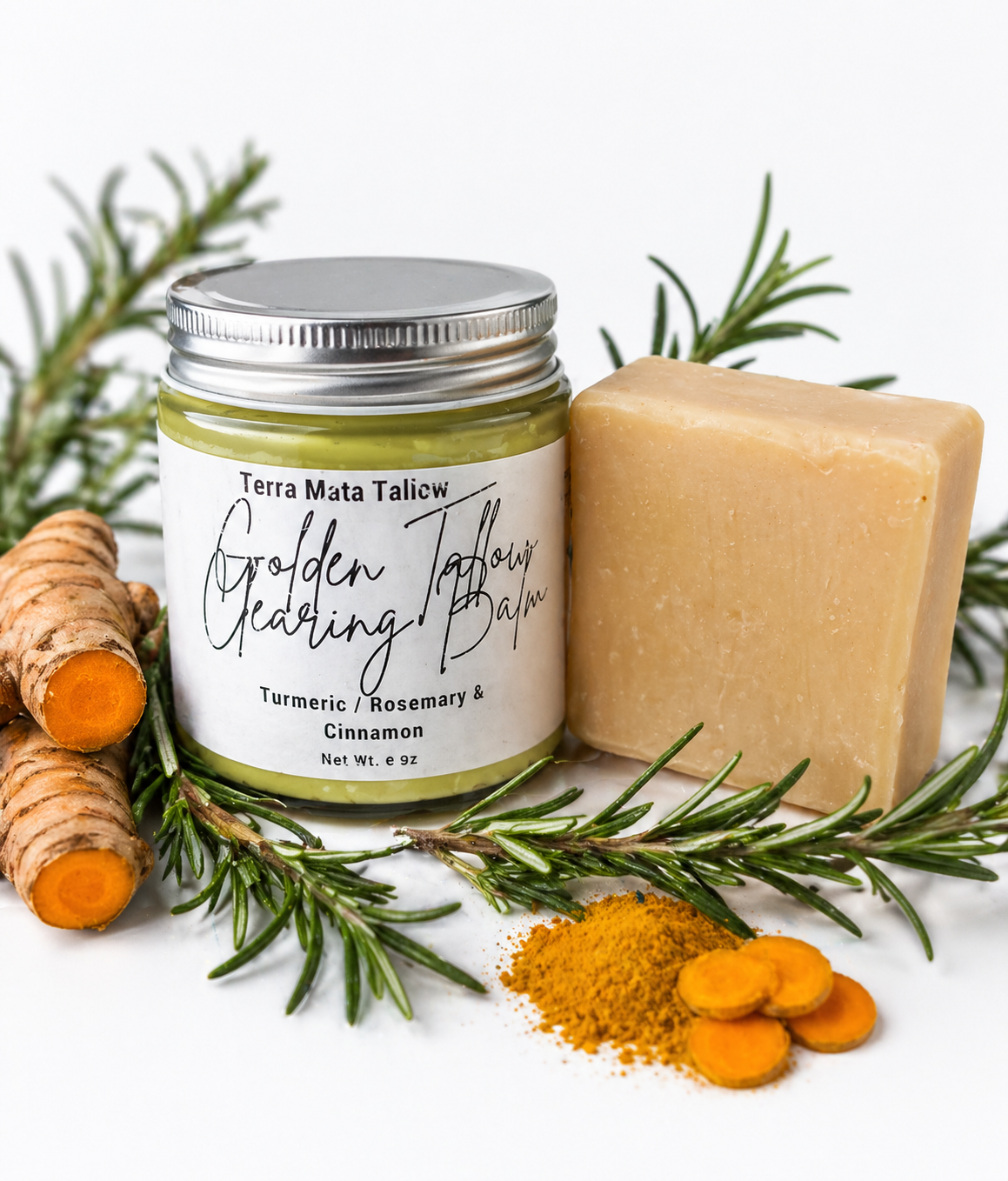 Turmeric Clearing Bundle — Get the Charcoal Face Bar FREE