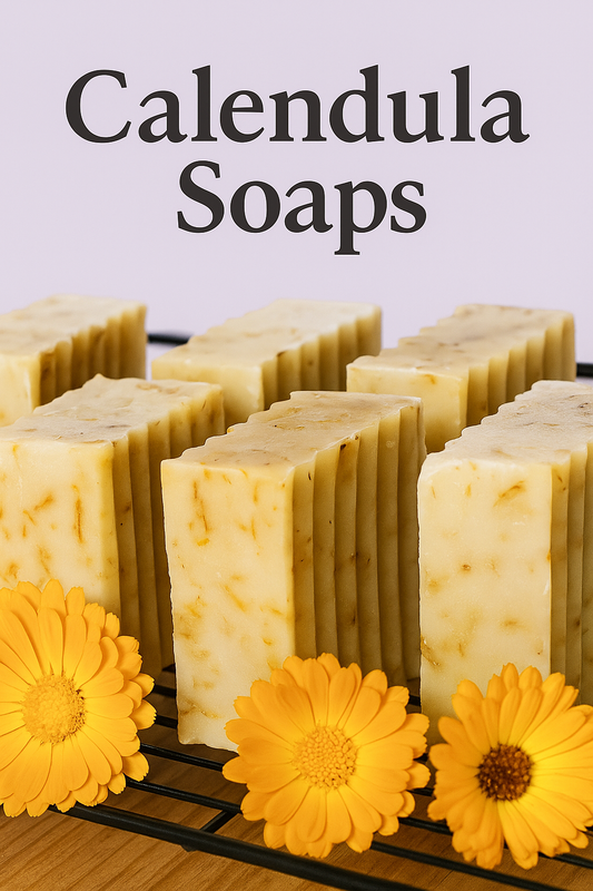 Tallow Soap Infused With Calandula