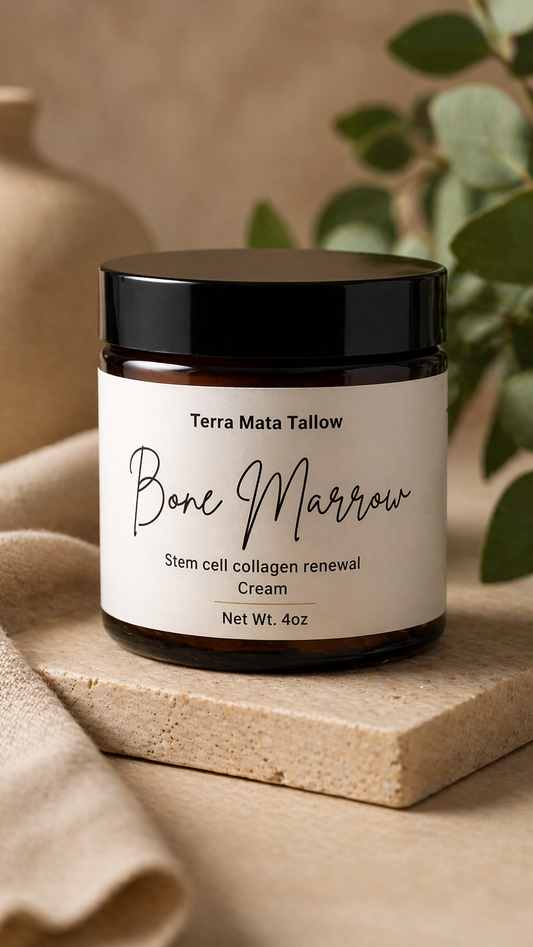 jar of bone marrow collagen cream