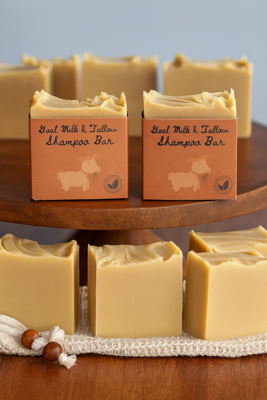 Goat Milk & Tallow Shampoo Bar