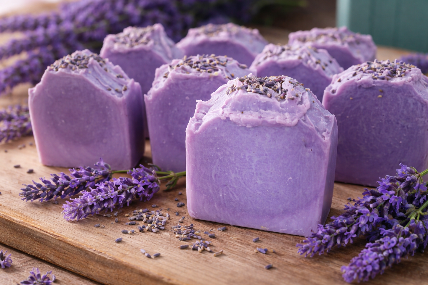 lavender handcrafted tallow soap