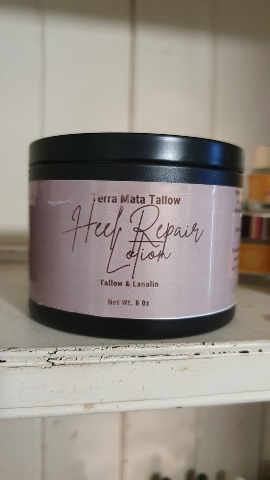 terra Mata tallow heel repair lotion